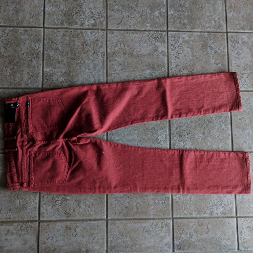 Kill City The Original Cult Rustic Orangish Red Jeans NWT Waist 32”